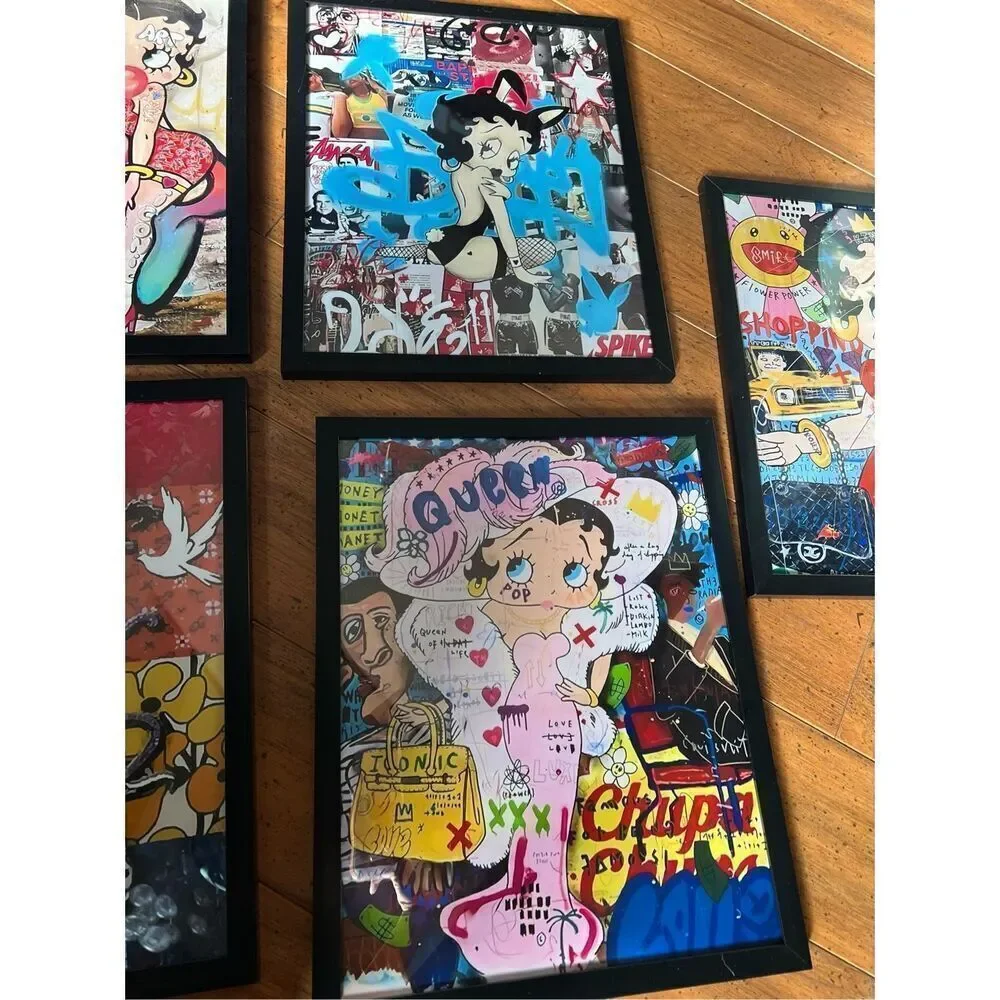 Charming Betty Boop wall art Prints